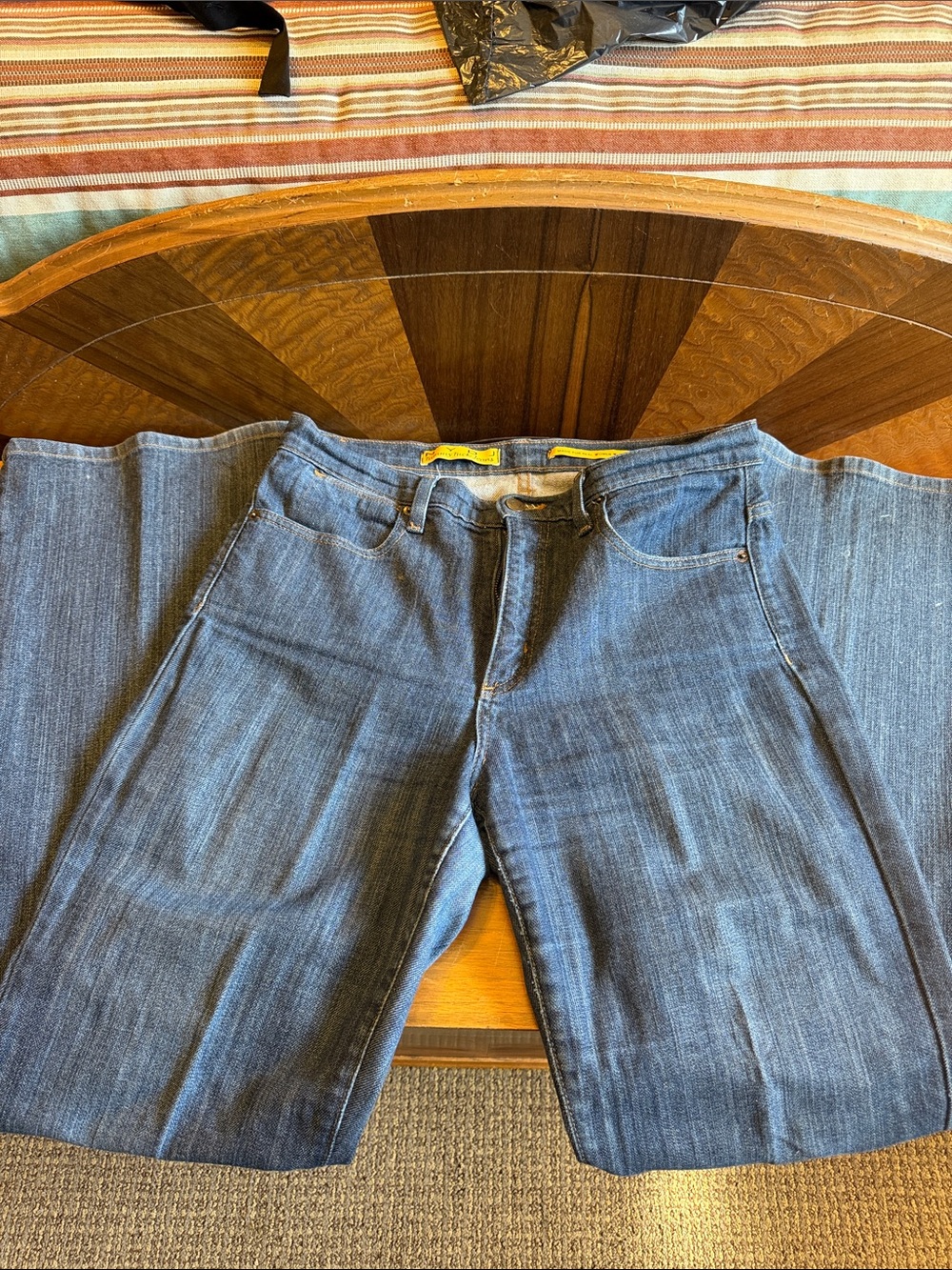 NYDJ Women's Boot Cut Jeans in Dark Blue Denim